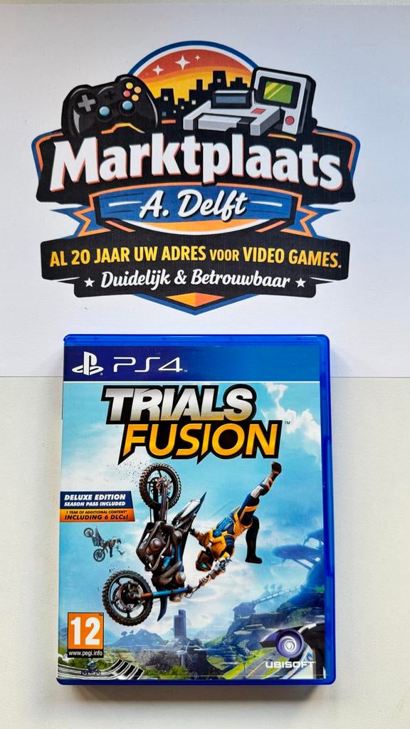 Trials Fusion voor PS4, Online, Gebruikt, 1 speler, Racen en Vliegen