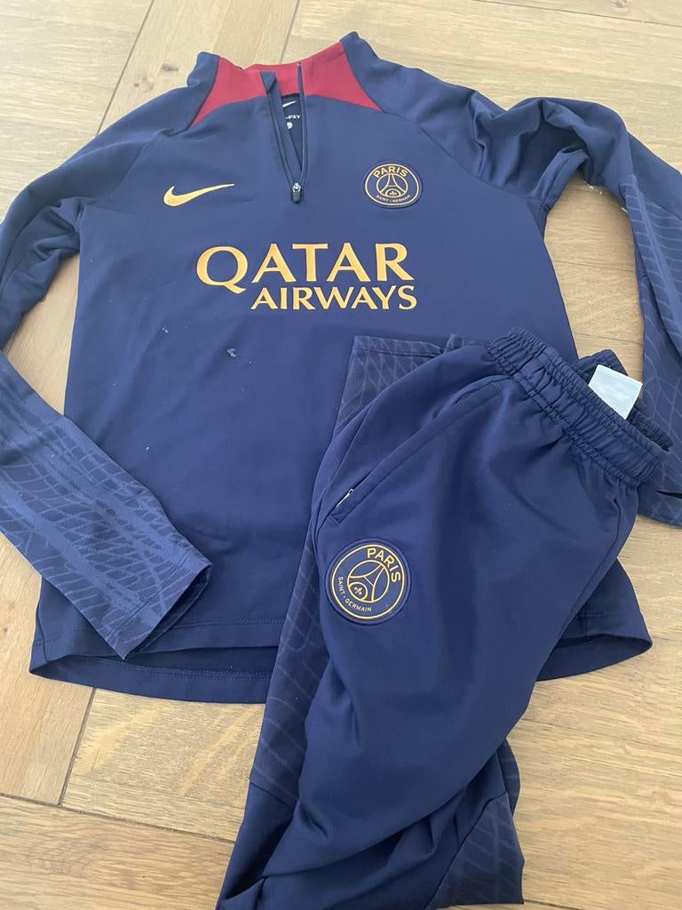 Nike PSG trainingspak maat l ( 152 ), Ophalen of Verzenden, Jongen of Meisje