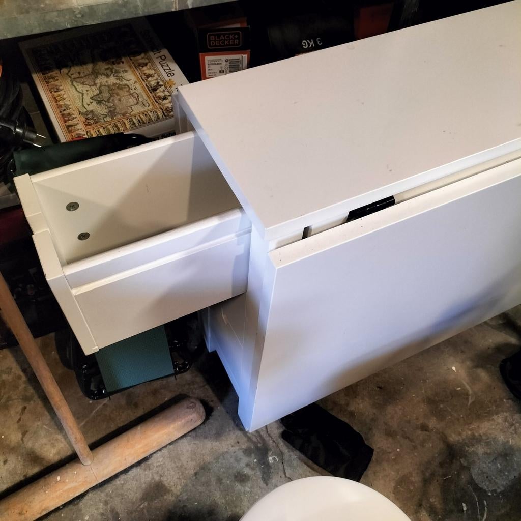 Ikea Klaptafel - Ideaal voor kleine ruimtes, Gebruikt, 100 tot 150 cm, Modern, Functioneel, Vier personen