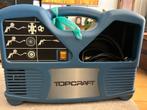 compressor luchtpomp Topcraft TCK 182 complete set, Ophalen, Zo goed als nieuw, Minder dan 200 liter/min, 6 tot 10 bar