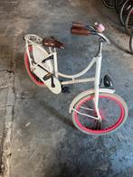 Leuke kinderfiets, wit met roze accenten, Ophalen of Verzenden, Gebruikt, 20 inch