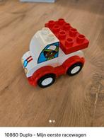 Duplo 10860 Mijn eerste racewagen, Ophalen, Zo goed als nieuw, Complete set, Duplo