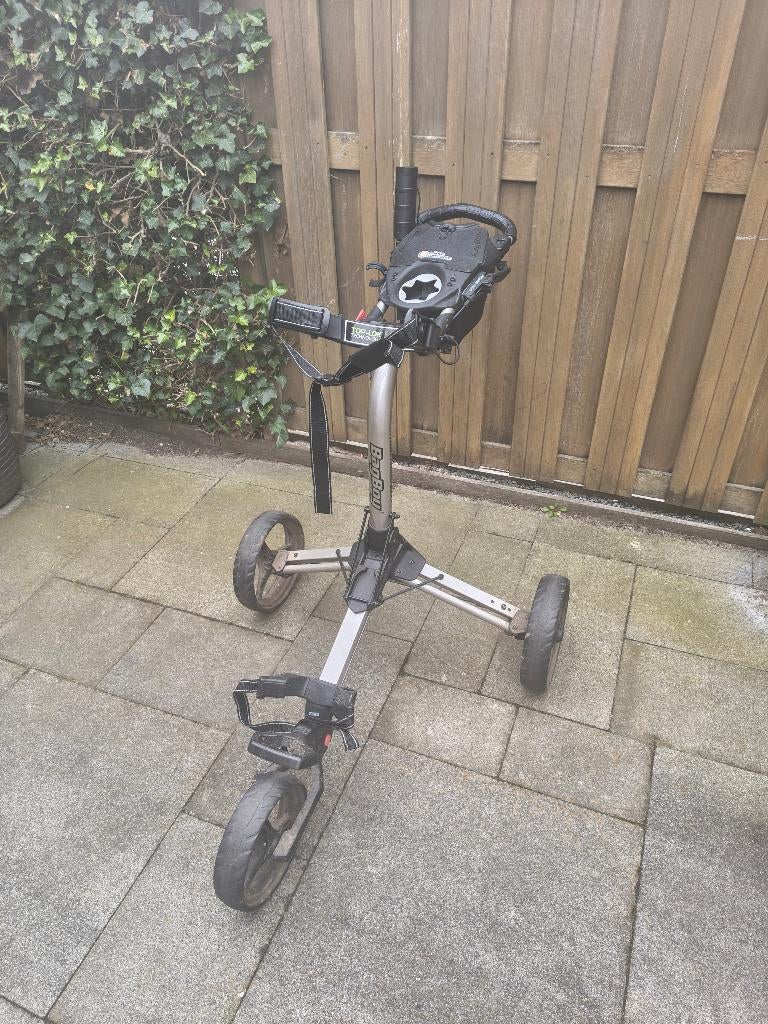 BagBoy Compact 3 Golftrolley inclusief winter wheels, Ophalen, Zo goed als nieuw, Golfkar, Overige merken