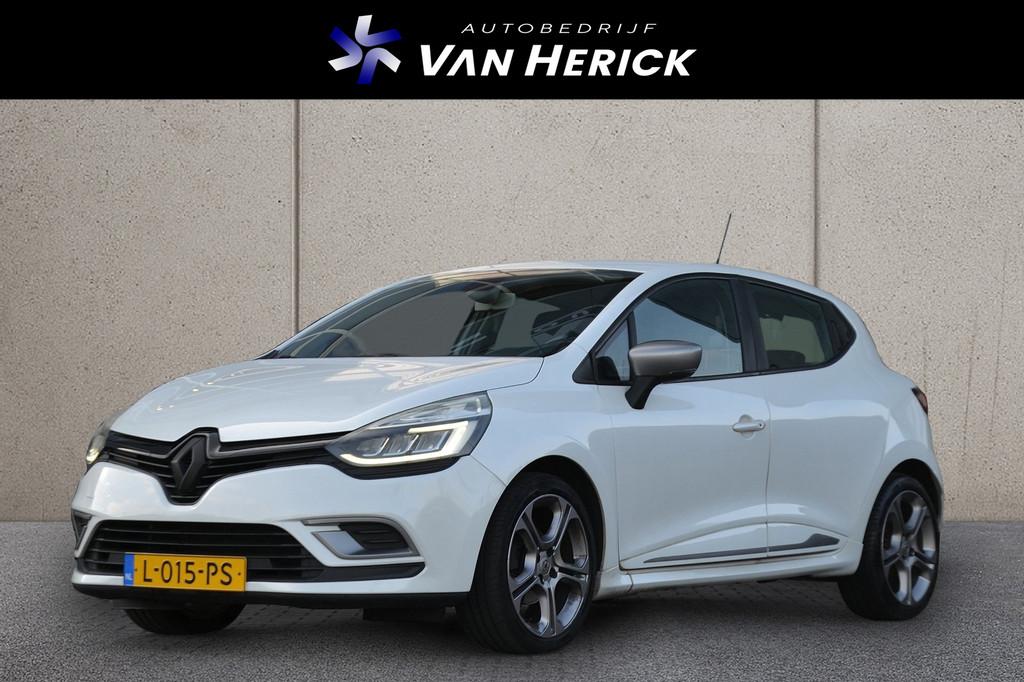 Renault Clio 1.2 TCe 118PK GT Line | Navigatie | Sportstoele, Auto's, Voorwielaandrijving, Gebruikt, Leder en Stof, Handgeschakeld