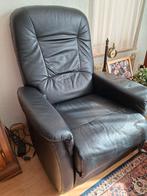 relaxfauteuil leer, Ophalen, Zo goed als nieuw, 50 tot 75 cm, Leer