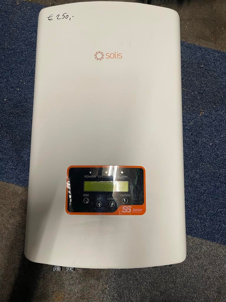 Solis S6-GR1P3K Omvormer - Nieuw, Doe-het-zelf en Verbouw, Overige Doe-het-zelf en Verbouw, Gebruikt, Ophalen of Verzenden