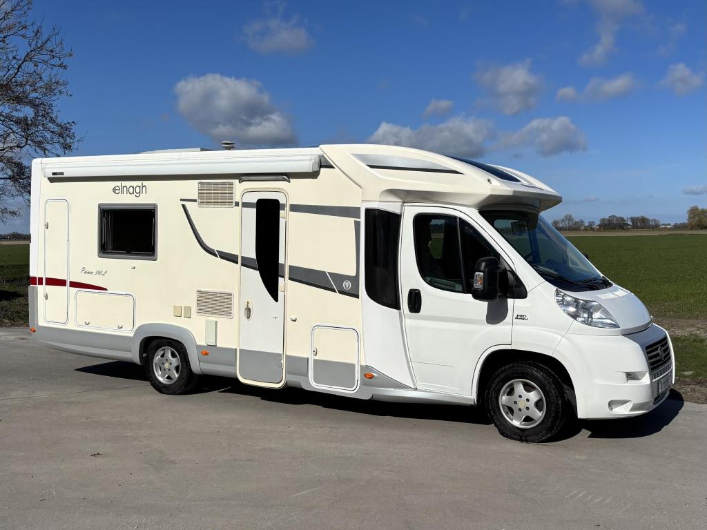 Elnagh Prince 590 L - 2011 - Nieuwe APK - Zeer ruim 86.000km, Overige merken, Ringverwarming, Fiat, Bedrijf