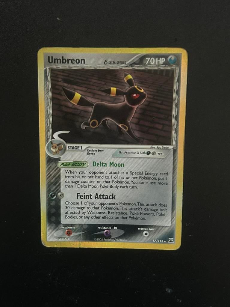 Umbreon 17/133 pokemon kaarten, Ophalen of Verzenden, Zo goed als nieuw, Foil