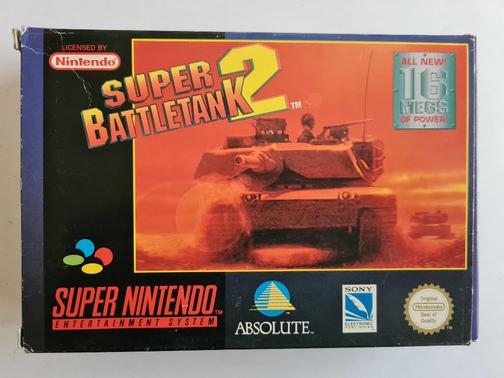SUPER BATTLETANK 2, Gebruikt, 1 speler, Racen en Vliegen, Ophalen of Verzenden