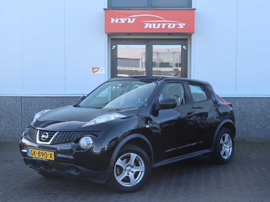 Nissan Juke 1.6 Visia airco LM trekhaak, Auto's, Voorwielaandrijving, Euro 5, 4 cilinders, Bedrijf