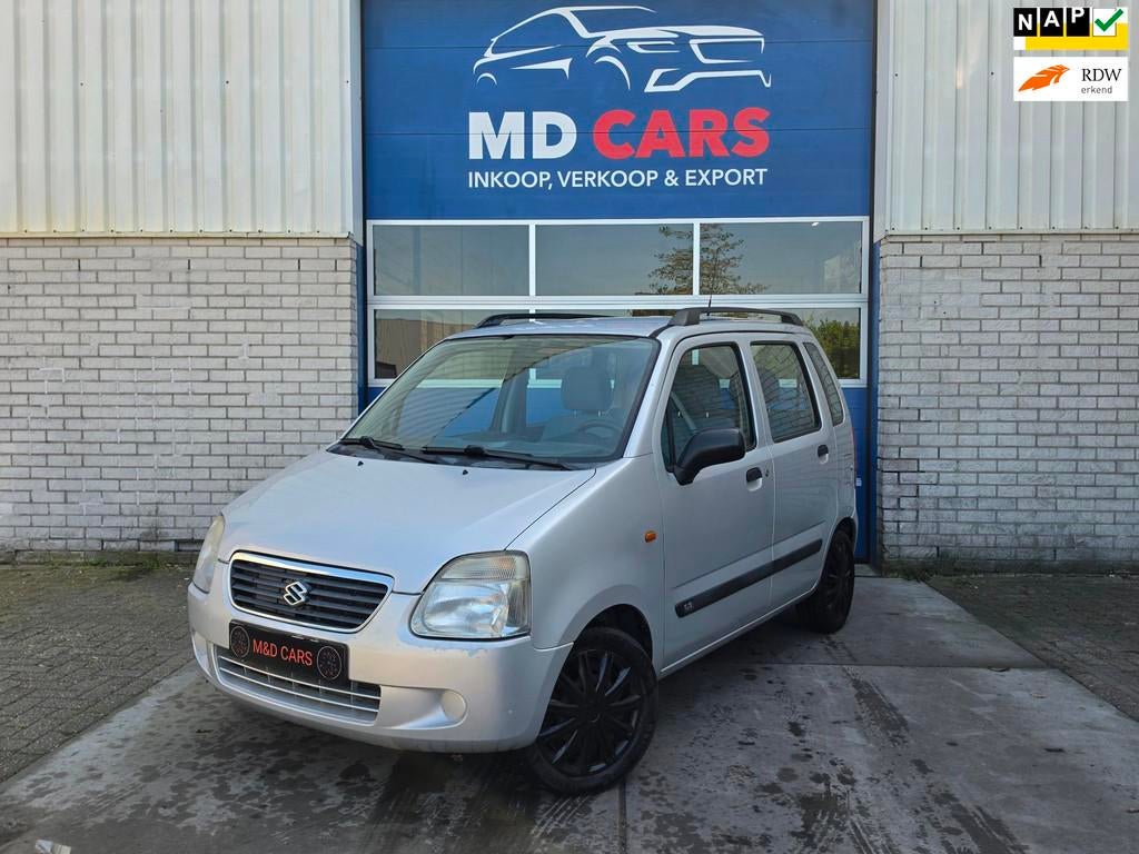 Suzuki Wagon R+ 1.3 GL AUTOMAAT/NAP/AIRCO/ELEK RAMEN, Auto's, Suzuki, Metallic lak, Stof, 4 cilinders, Wagon R+