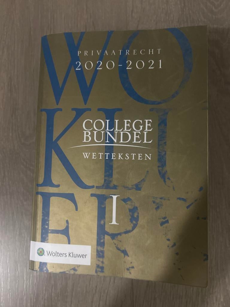 Collegebundel 2020-2021, Boeken, Wetenschap, Zo goed als nieuw, Ophalen of Verzenden