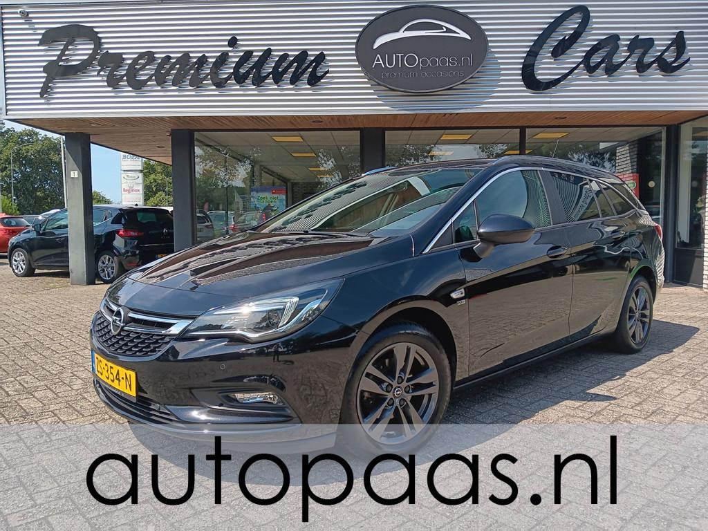 Opel Astra Sports Tourer 1.4 Turbo 120 Jaar Edition|AUTOMAAT, Auto's, Gebruikt, 150 pk, Zwart, Origineel Nederlands