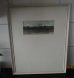 AQUAREL -LANDSCHAP  DRENTHE- KUNSTENAAR GERARD VAN DE WEERD, Ophalen of Verzenden