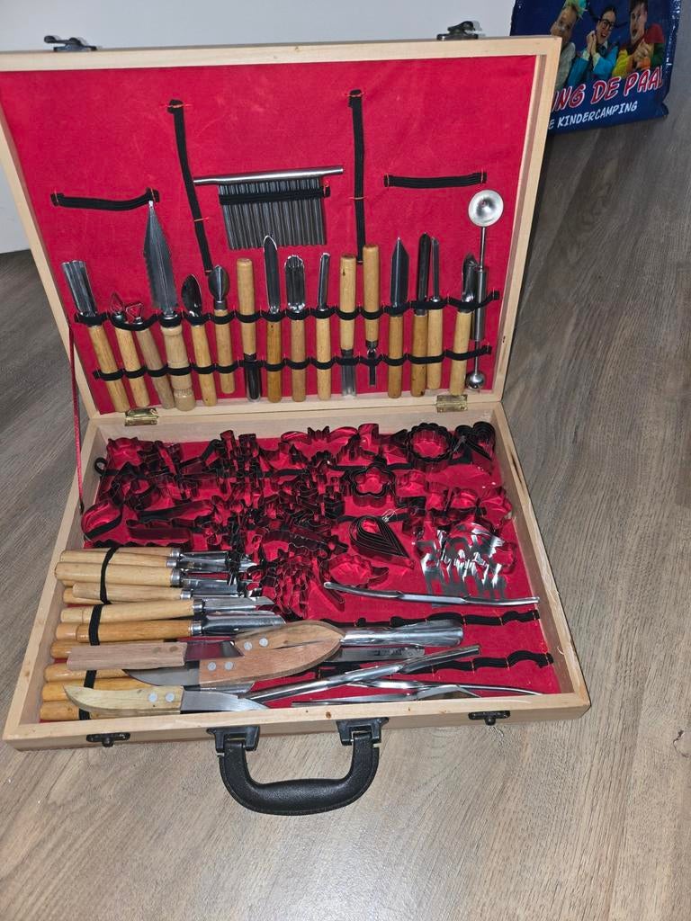 80 delig food carving set, Ophalen of Verzenden