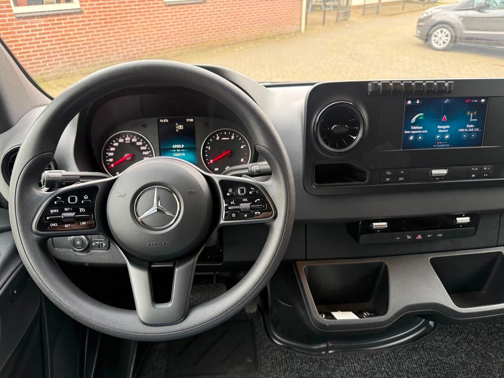 Mercedes-Benz Sprinter 314 2.2 CDI L2H2 servicewagen CarPlay, Auto's, Achterwielaandrijving, Gebruikt, Euro 6, Wit