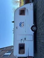 Knaus Azur 500 FME 2005 |  Mover + airco | 4 slaapplaatsen, Caravans en Kamperen, Caravans, Omvormbare zithoek, Rondzit, Luifel