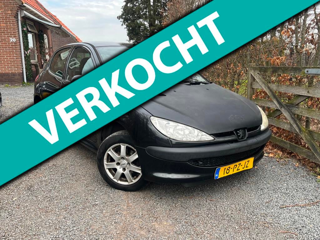Peugeot 206 1.4 Air-line 2|5DRS|AIRCO|APK”27|ZUINIG|BETAAL, Auto's, Peugeot, Bedrijf, Te koop, ABS, Airbags, Airconditioning, Boordcomputer