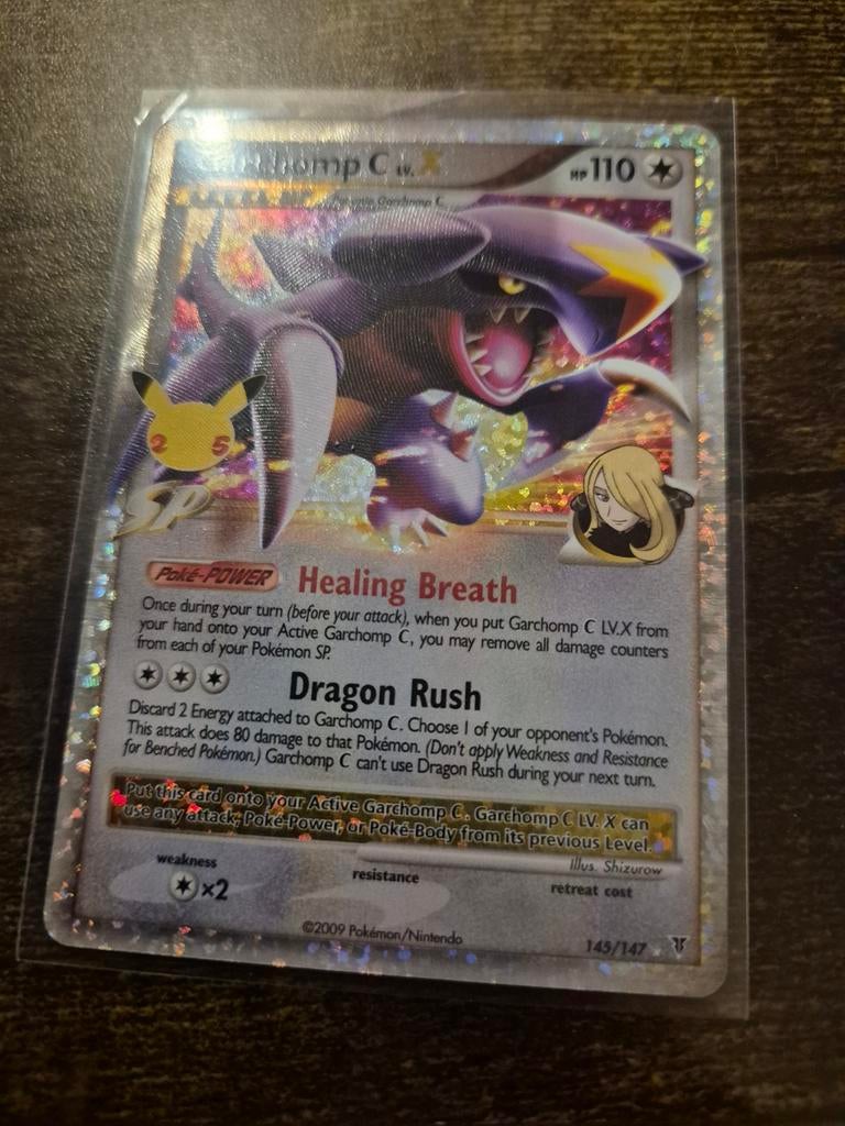 Garchomp c lv. X 145/147, Ophalen of Verzenden, Nieuw