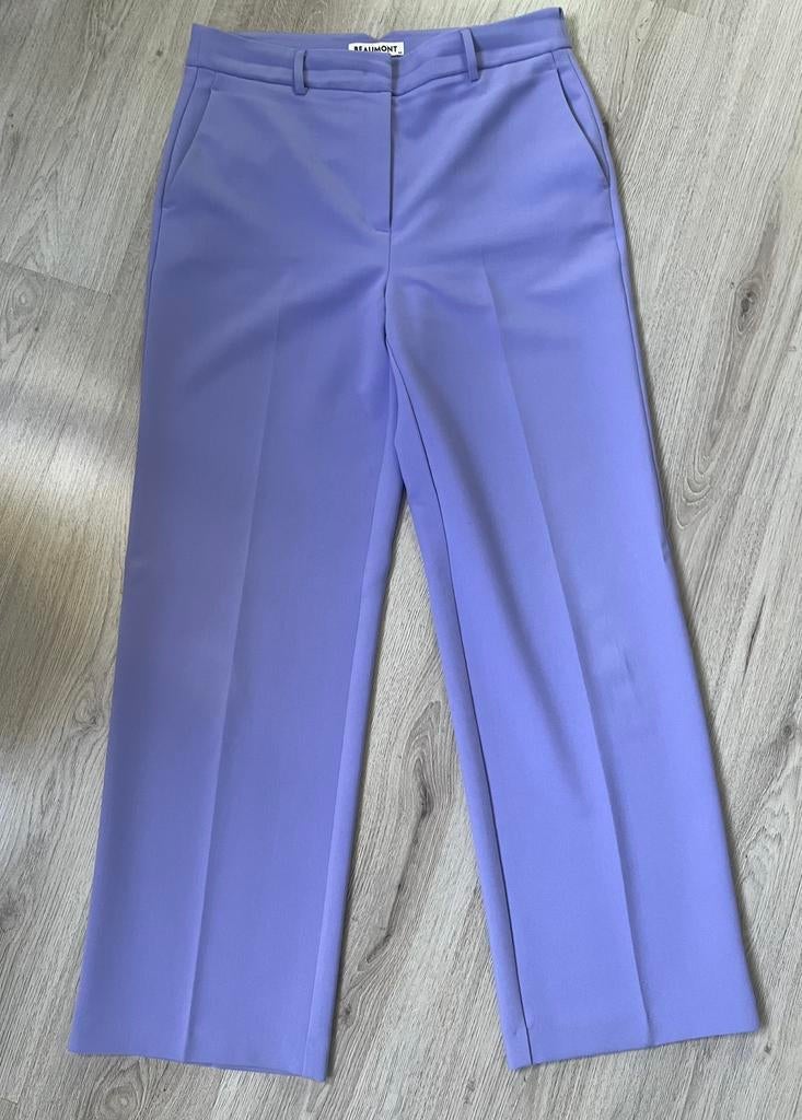 Beaumont lila broek, maat 40, Kleding | Dames, Broeken en Pantalons, Maat 38/40 (M), Paars, Ophalen of Verzenden, Zo goed als nieuw