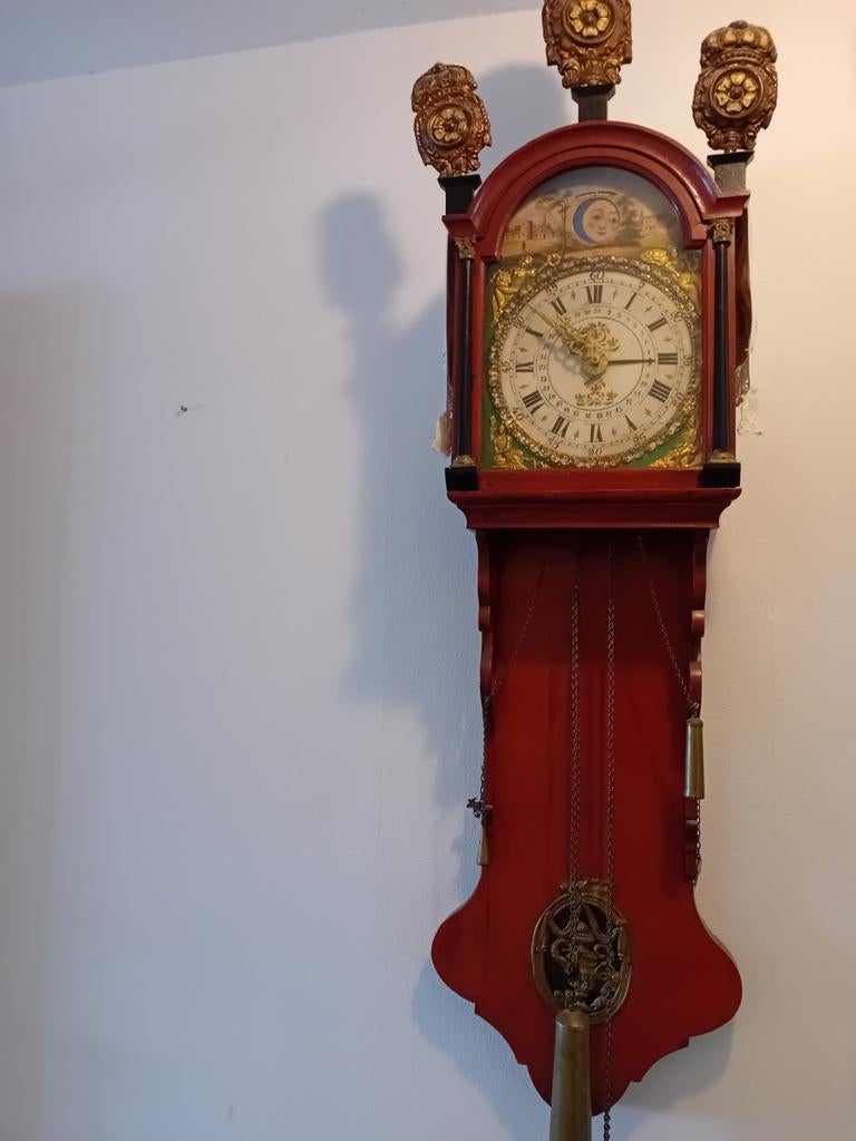 Friese staartklok lopend, Antiek en Kunst, Antiek | Klokken, Ophalen