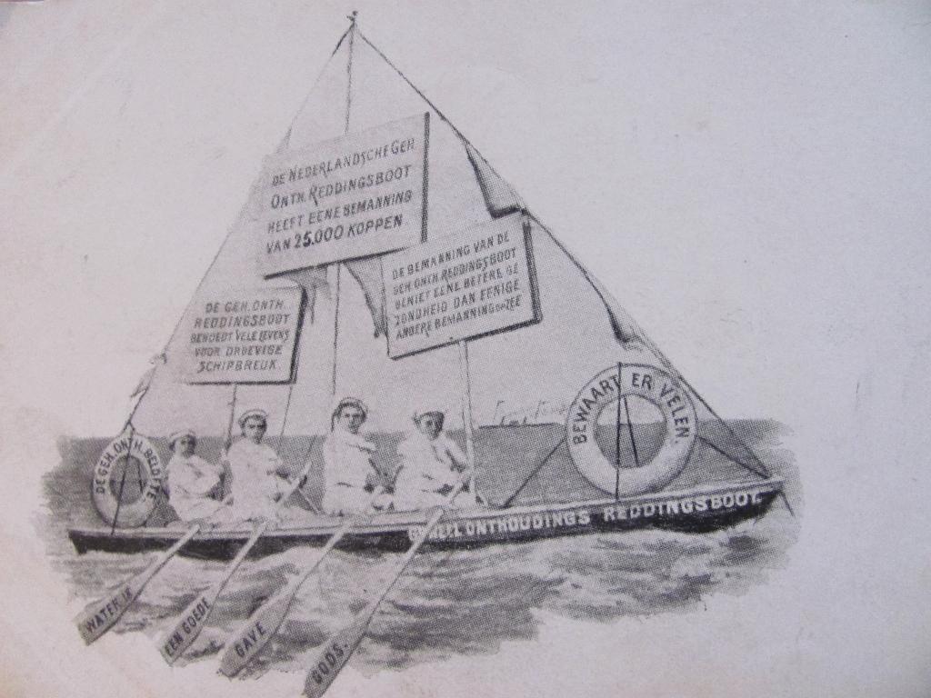 Reddingsboot Geheel Onthouders 'Bewaart en velen', Ophalen of Verzenden