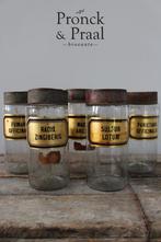 Oude antieke Franse apothekers potten *Pronck & Praal*, Ophalen of Verzenden