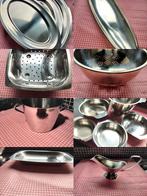 Grote partij RVS keukengerei & serveerschalen, Ophalen