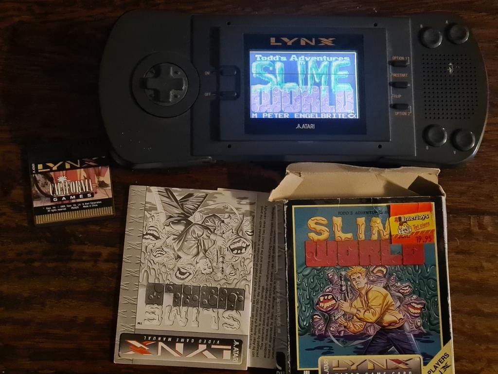 Atari Lynx en 2 Games, 1 speler, Ophalen of Verzenden, Atari Lynx
