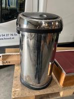 prullenbak brabantia te koop, Ophalen, Gebruikt, 40 liter of meer, Rvs