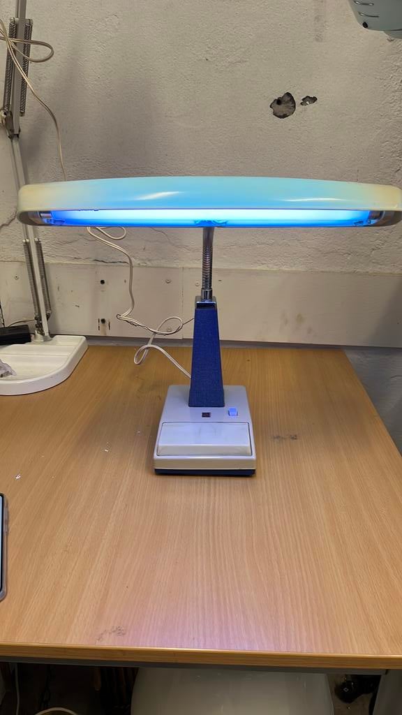 Vintage bureaulamp national matsushita, Ophalen, C, Vintage 70, C