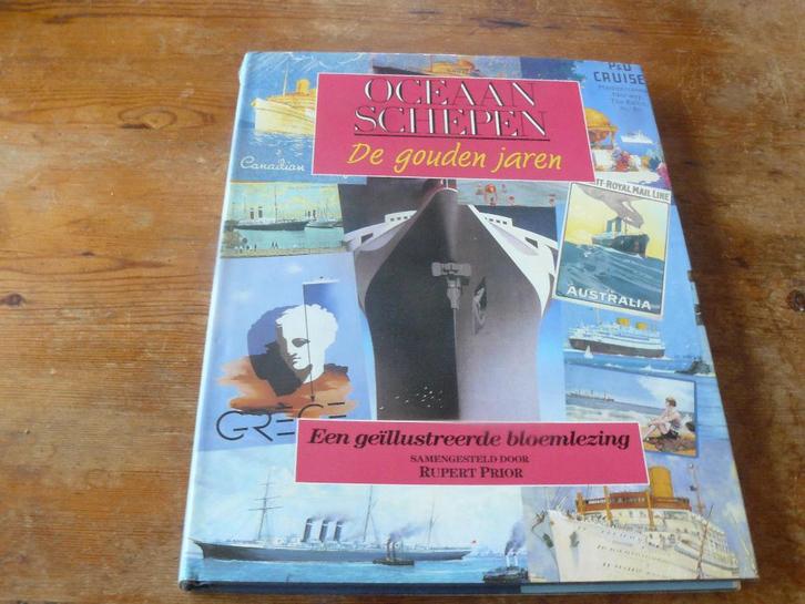 Oceaan schepen : De gouden jaren, Verzamelen, Scheepvaart, Zo goed als nieuw, Boek of Tijdschrift, Motorboot, Ophalen of Verzenden