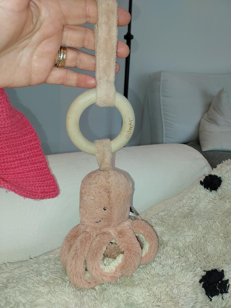 Jellycat octopus inktvis, Jellycat, Met geluid, Overige typen, Ophalen of Verzenden