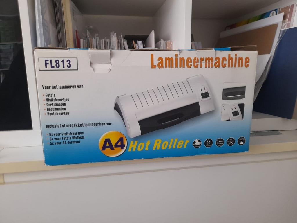 Lamineermachine, Ophalen of Verzenden