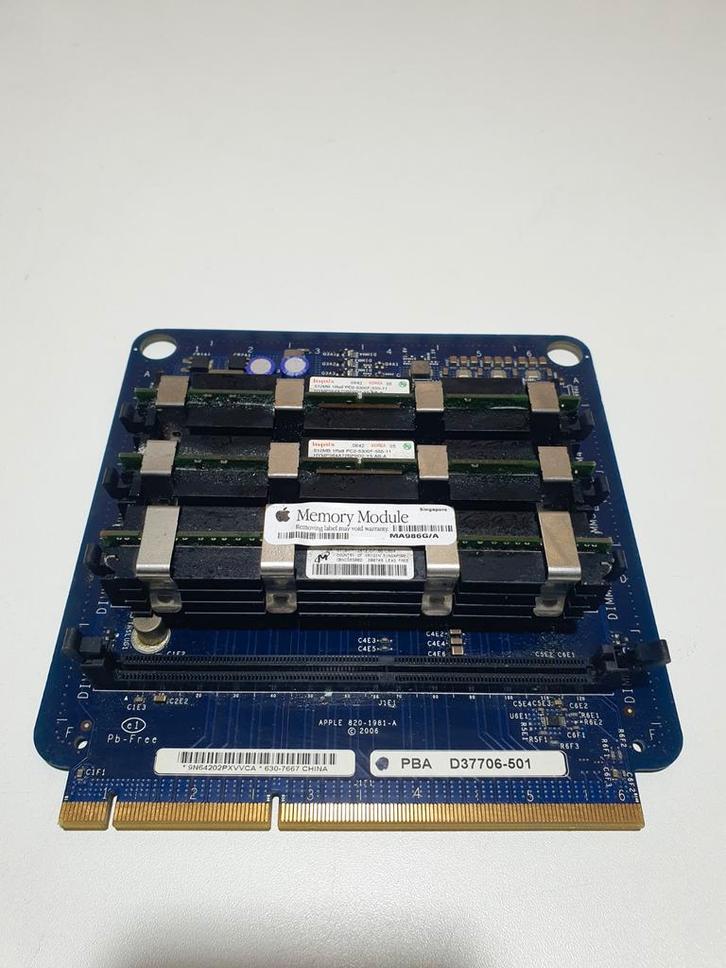 Apple Mac Pro A1186 Moederbord + RAM Modules Defect, Computers en Software, Moederborden, Niet werkend, Overige typen, Overige soorten