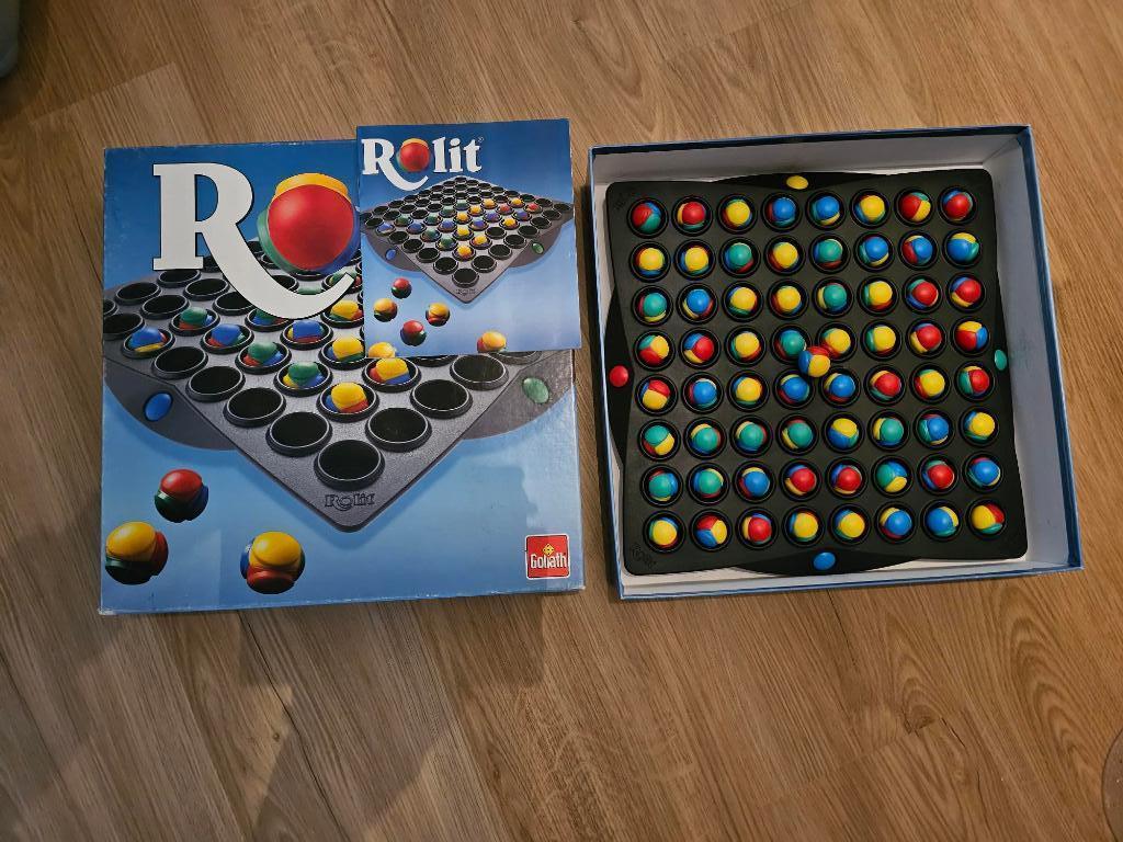 Rolit, Drie of vier spelers, Ophalen of Verzenden, Gebruikt, Goliath Games