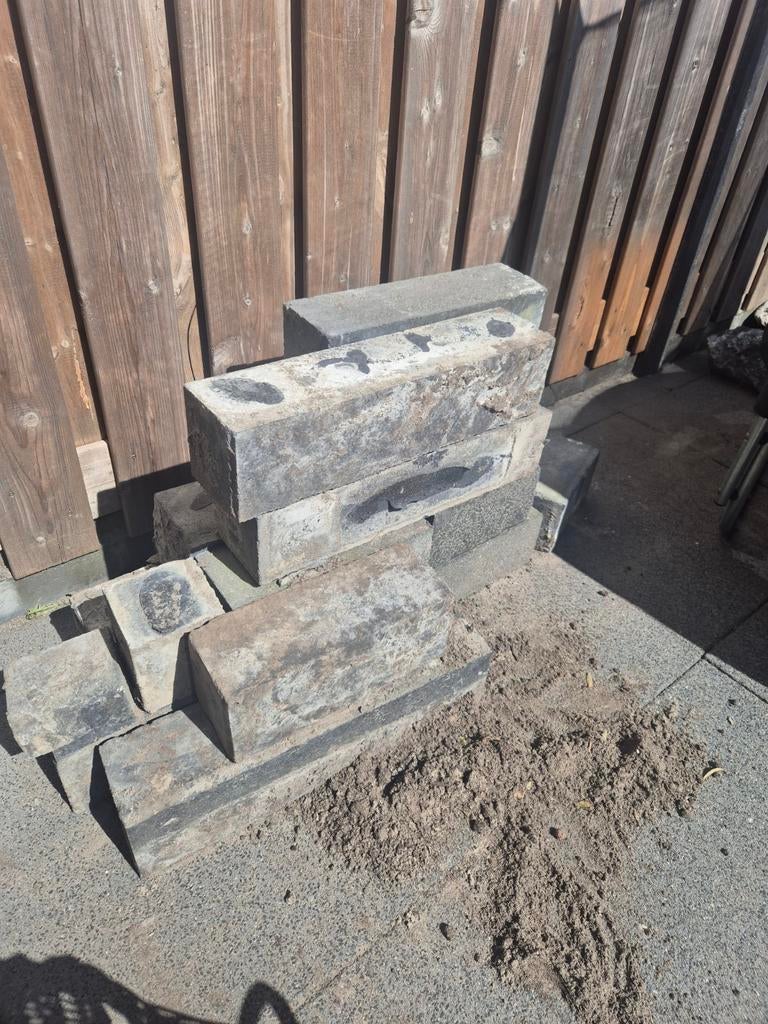 Stapel blokken 12x12, Tuin en Terras, Bloembakken en Plantenbakken, Ophalen of Verzenden, Rond, Minder dan 30 cm