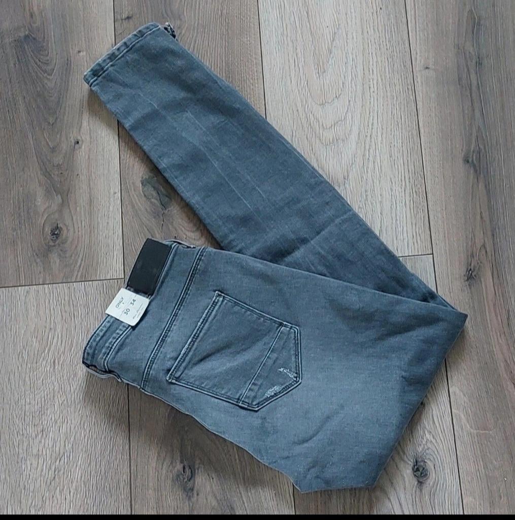 ONLY Jeans skinny grijs M38 L34🙂, Kleding | Dames, Spijkerbroeken en Jeans, Nieuw, W30 - W32 (confectie 38/40), Grijs, Ophalen of Verzenden