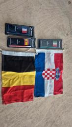 Boot vlaggen België Croatie Spanje Frankrijk, Ophalen of Verzenden, Vlag, Vlag, Vlag