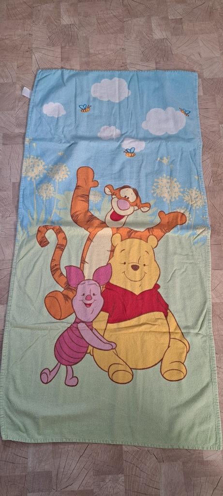 Winnie the pooh badhanddoek, Ophalen of Verzenden, Winnie de Poeh of vrienden, Zo goed als nieuw, Beeldje of Figuurtje