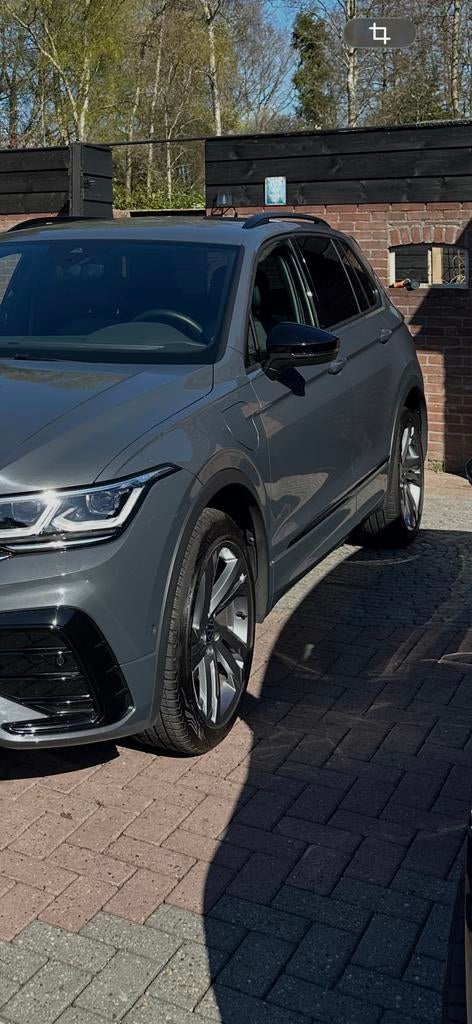 VW Tiguan Valencia 19 inch R-Line velgenset+ 4 seizoenbanden, Banden en Velgen, All Season, Personenwagen, Ophalen
