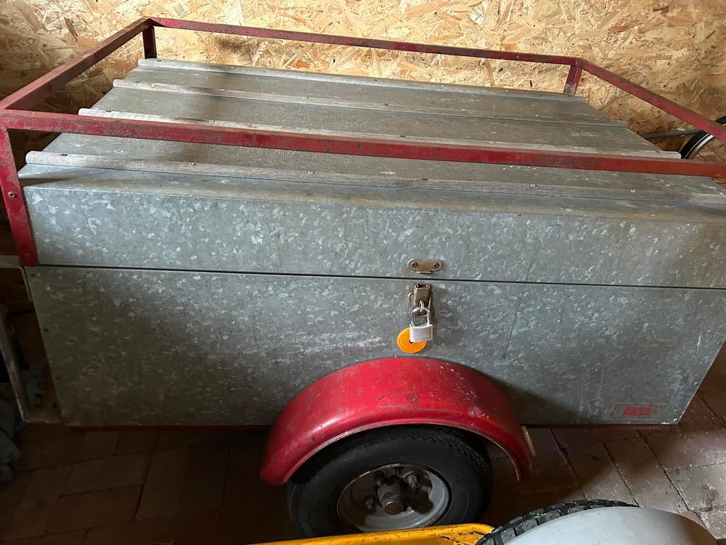 Bagagekar bagagewagen Anssems, Ophalen