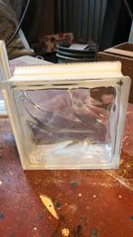 Te koop: glazen tegels helder/gewolkt, Doe-het-zelf en Verbouw, Glas en Ramen, Gevelraam of Ruit, Minder dan 80 cm, Minder dan 80 cm