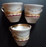 Antieke drie Koffie koppen uit USSR., Ophalen of Verzenden, Nieuw