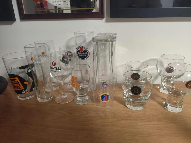 Gratis glazen: Swinkels, Frontaal, Schneider Weisse, 43, Verzamelen, Biermerken, Gebruikt, Glas of Glazen, Overige merken, Ophalen