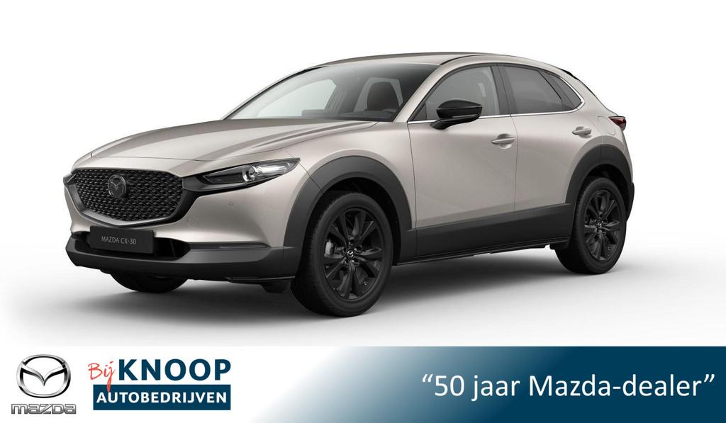 Mazda CX-30 2.5 e-SkyActiv-G M Hybrid Nagisa AT | Modeljaar, Auto's, Mazda, 4 cilinders, Bedrijf, Nieuw, Hybride Elektrisch/Benzine
