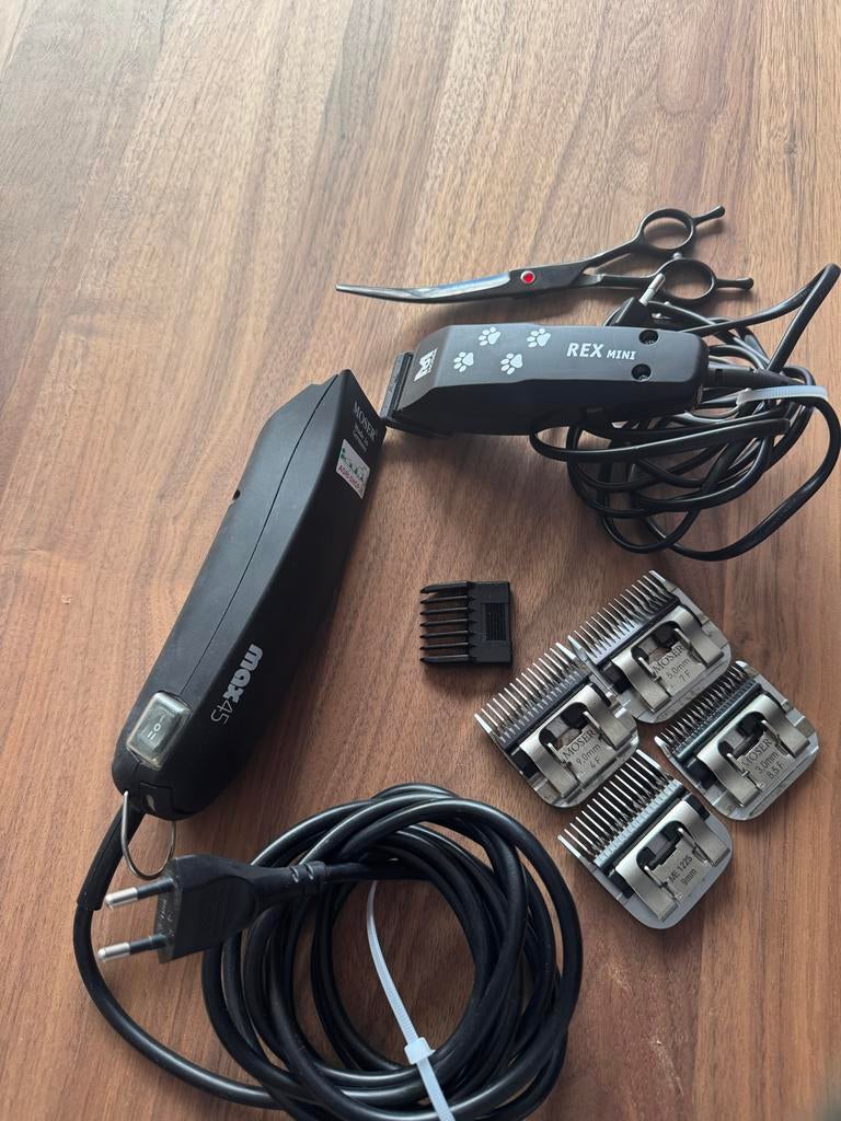 Moser Max45, Moser REX mini hondentondeuse, Ophalen, Zo goed als nieuw