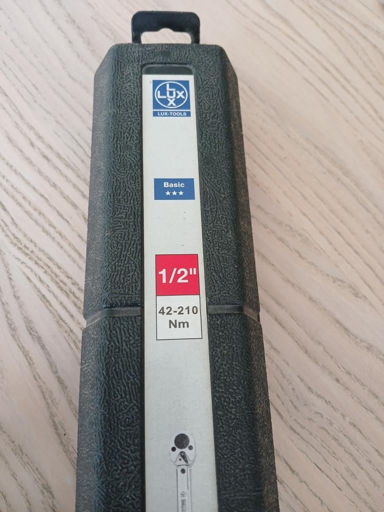 Moment sleutel LUX-TOOLS Basic 1/2" 42-210 Nm, Ophalen of Verzenden