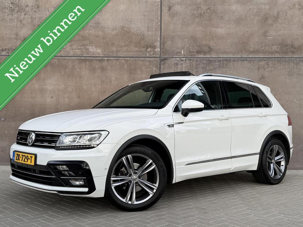 Volkswagen Tiguan 1.5 TSI Highline Business R-line | Trekhaa, Voorwielaandrijving, 4 cilinders, Alcantara, Wit