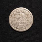 25 cent 1910, Verzenden, Zilver, 25 cent, Koningin Wilhelmina